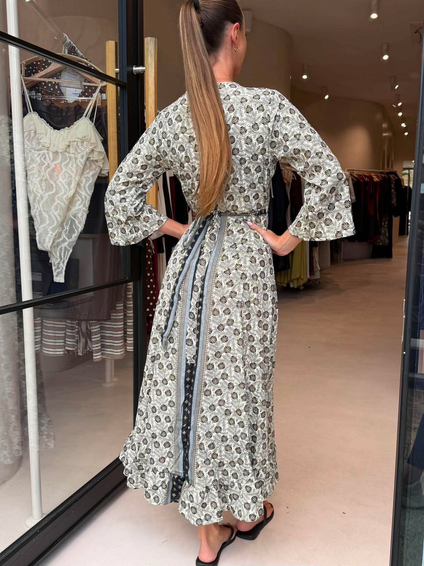 IZZY WRAP DRESS