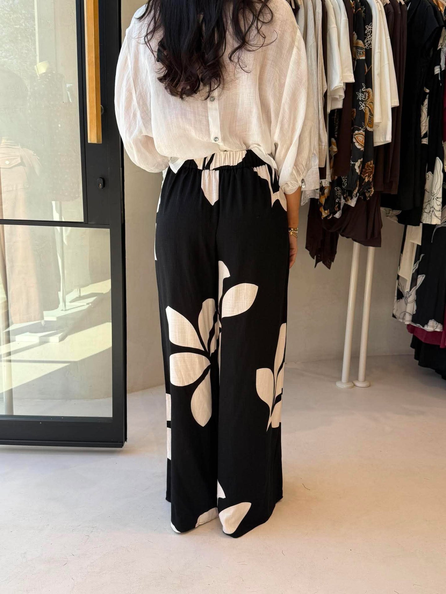 NOIR BLOOM PANTS