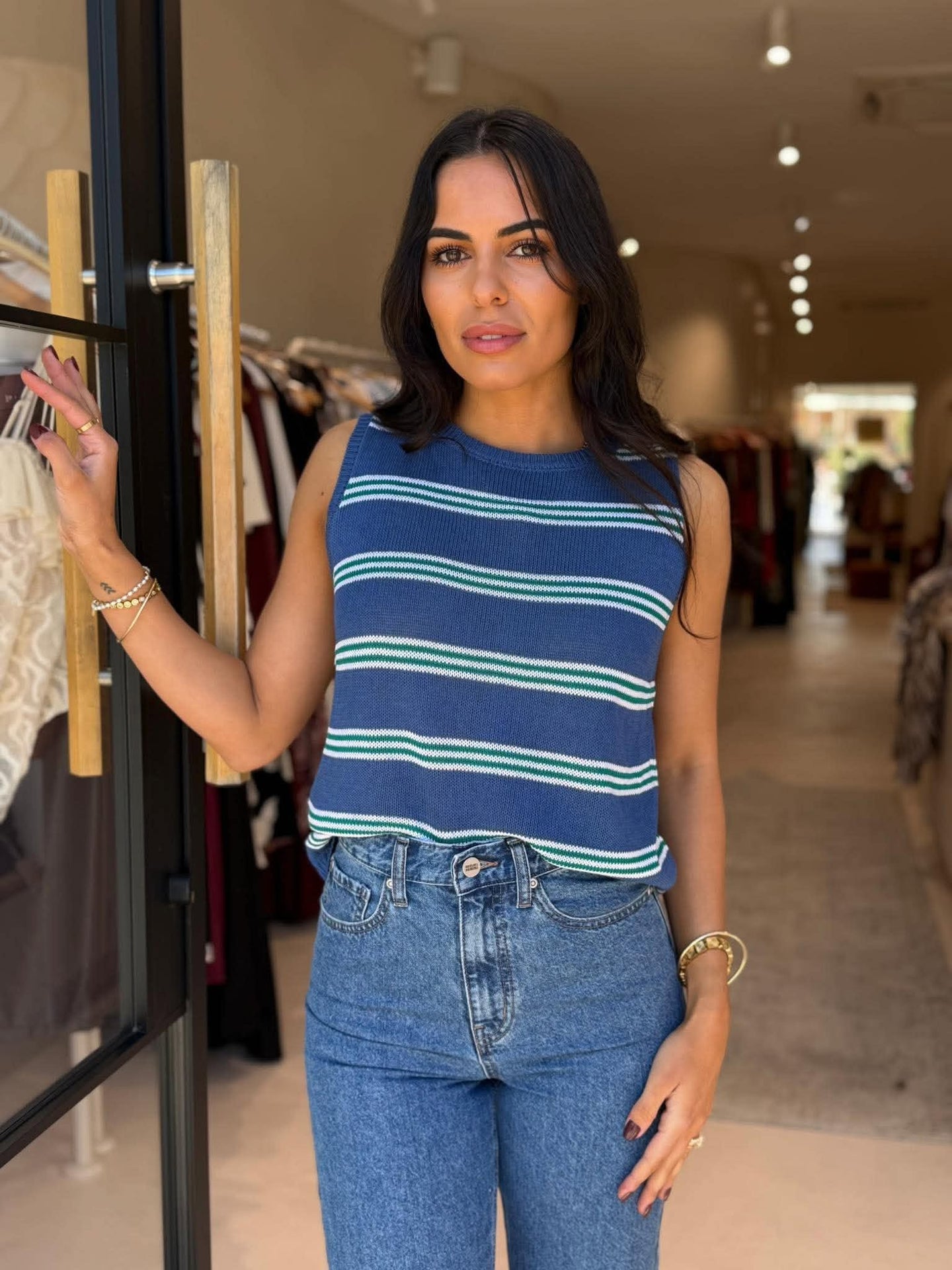 STRIPE SPRING TANK