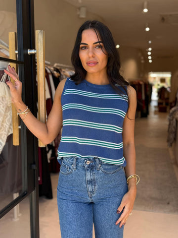 STRIPE SPRING TANK