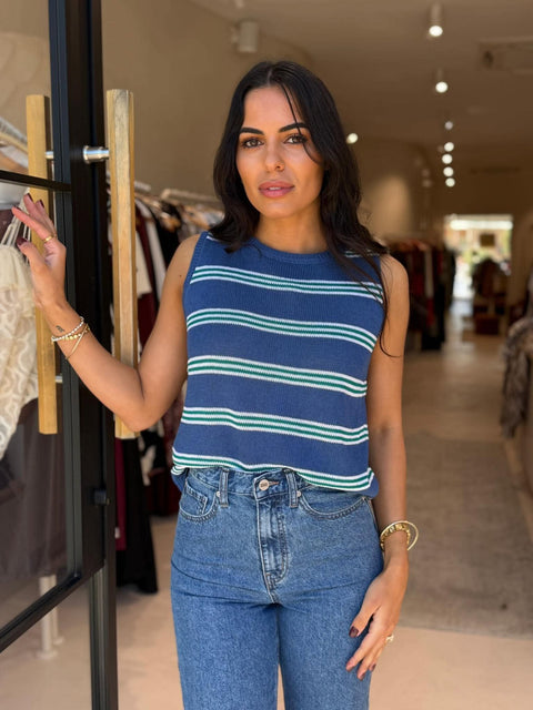 STRIPE SPRING TANK