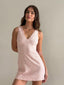 SABINE DRESS - EMBROIDERED BLUSH