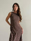 BRANDY MAXI DRESS - CHOC VANILLA