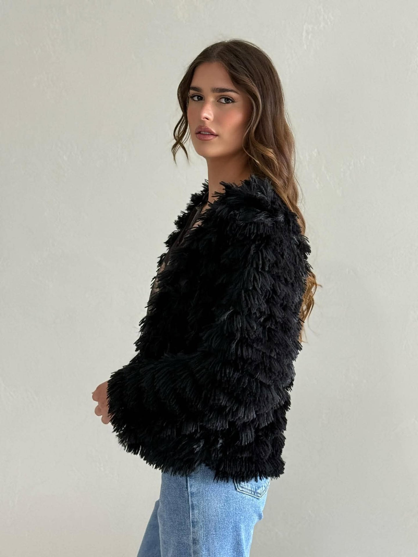 SARAH COAT- BLACK