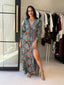HARRIET FLARE SLEEVE DRESS