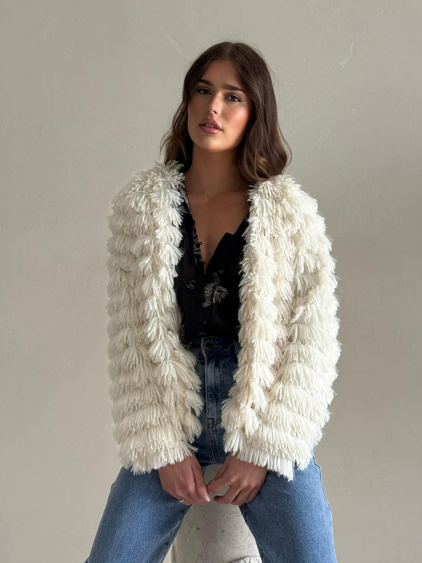 SARAH COAT- CREAM