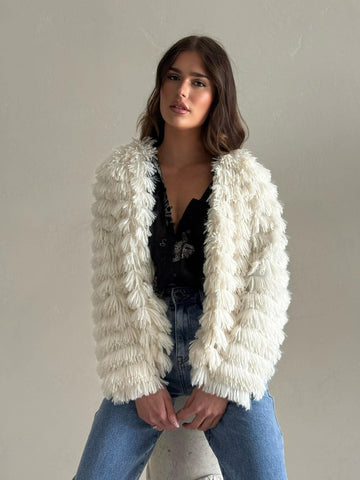 SARAH COAT- CREAM
