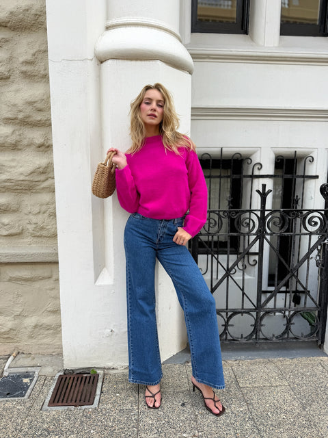 DANNI KNIT - FUCHSIA