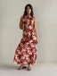 BRANDY MAXI DRESS -ISLAND FLORAL