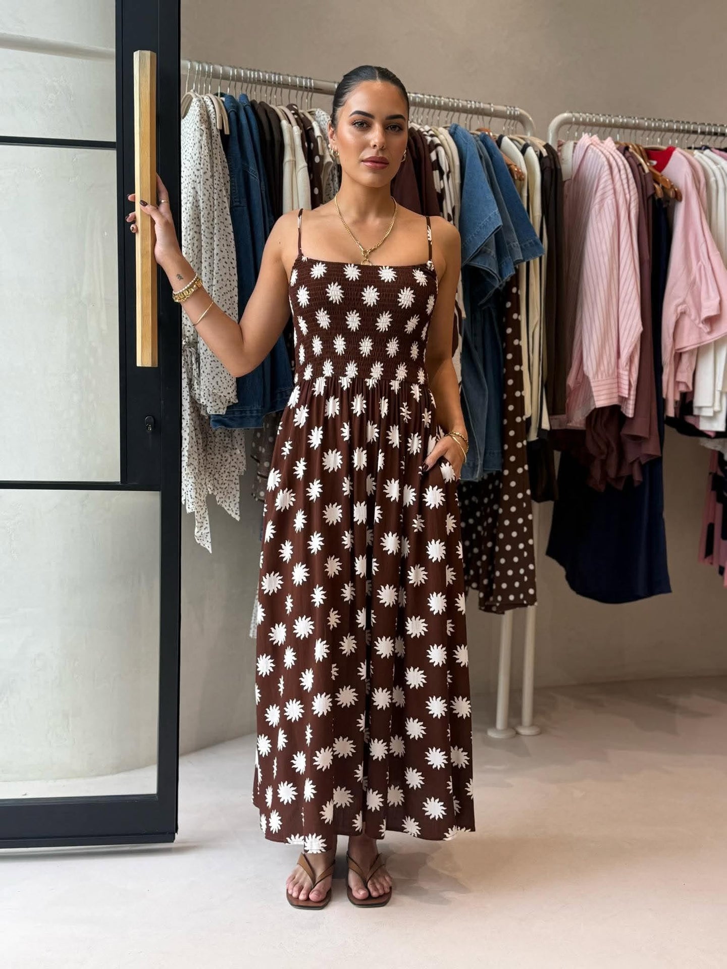 ZARA SUN MAXI DRESS