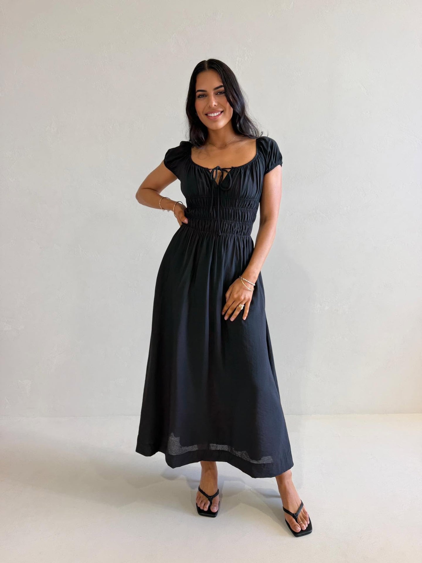RENA OFF SHOULDER DRESS