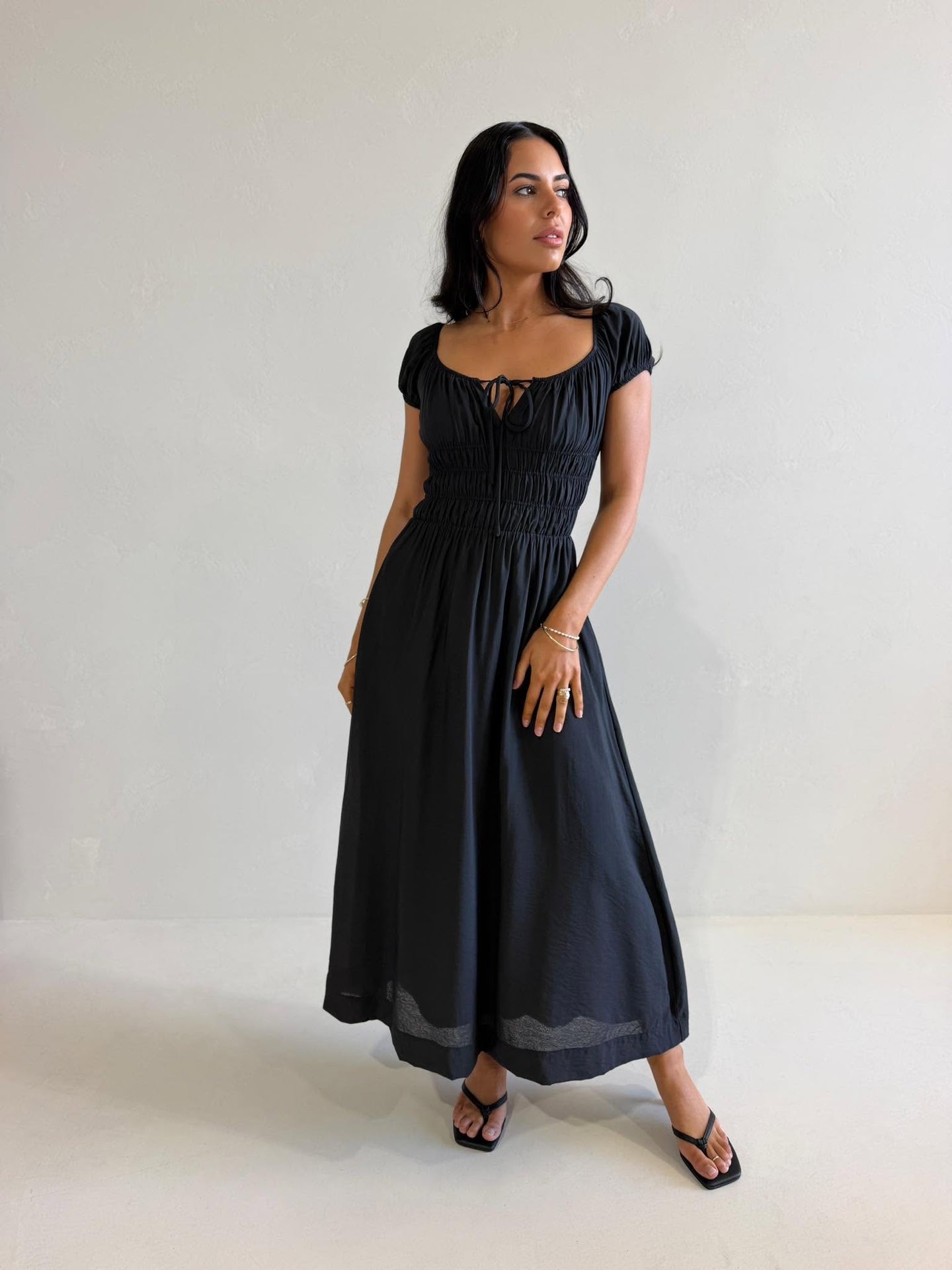 RENA OFF SHOULDER DRESS