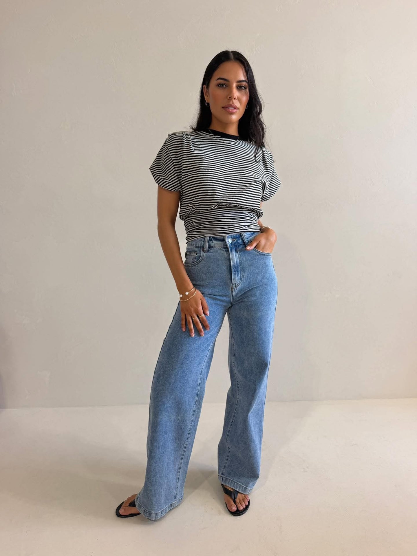 AAE PAIGE TEE- GREY MARLE