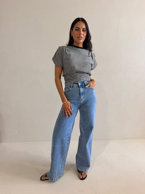 AAE PAIGE TEE- GREY MARLE