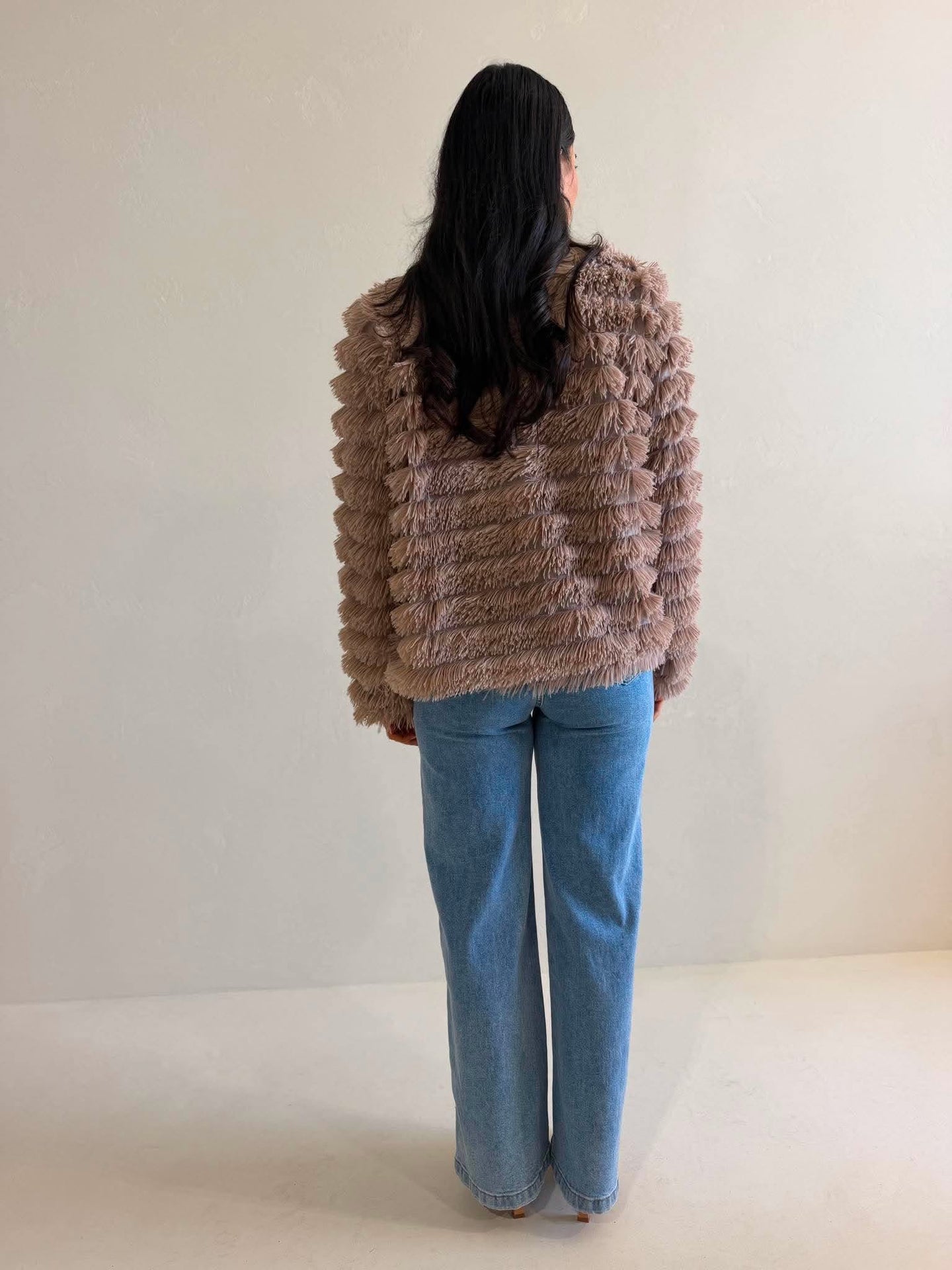 SARAH COAT- TAUPE