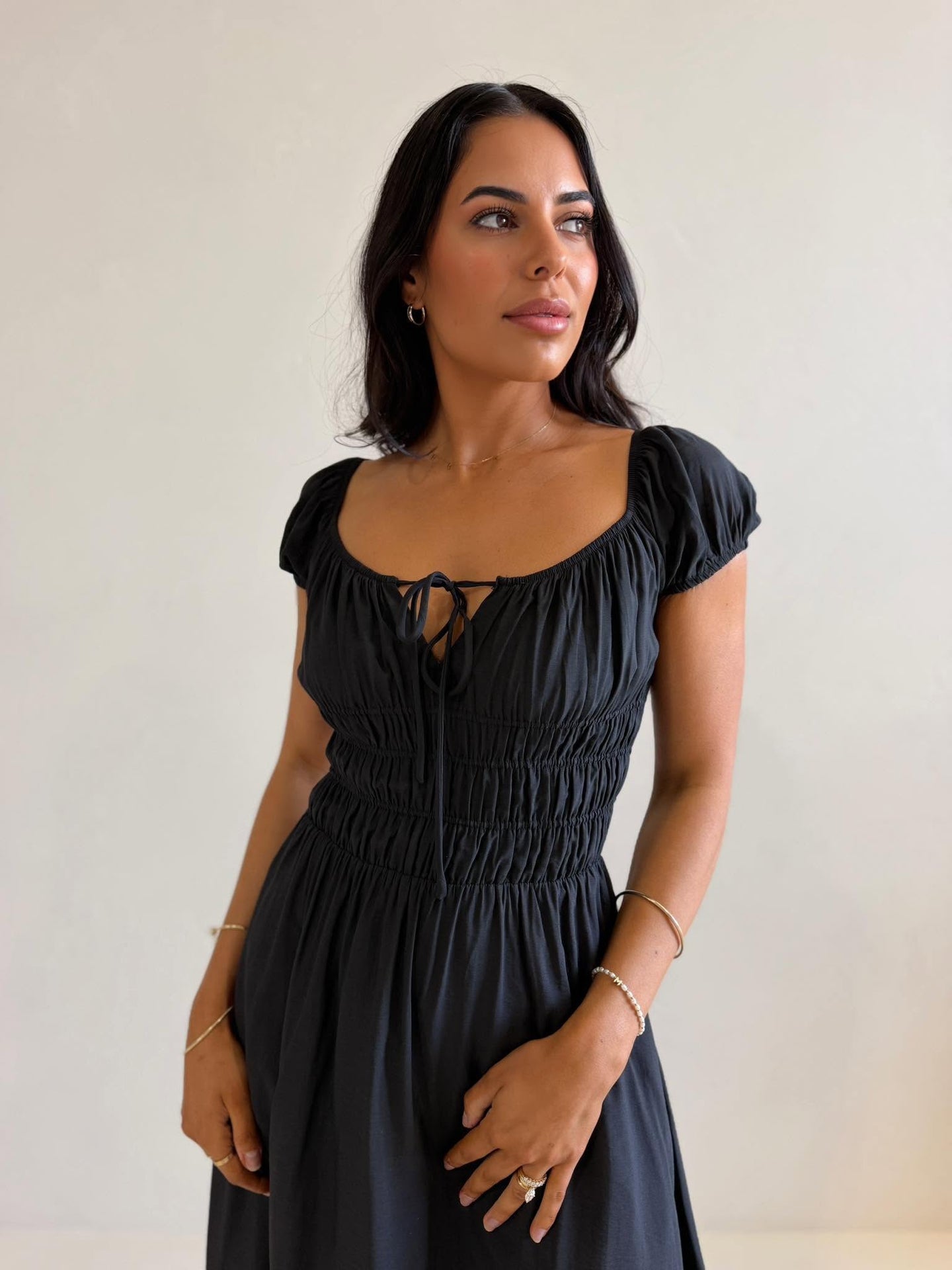 RENA OFF SHOULDER DRESS