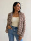 SARAH COAT- TAUPE