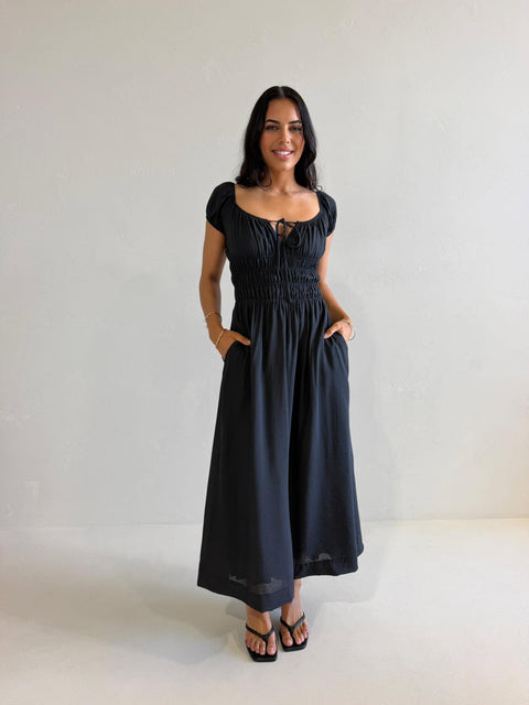 RENA OFF SHOULDER DRESS
