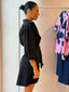 SUNSET DRESS -BLACK