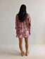 KATIE SHIRT- ABSTRACT ROSE GOLD