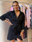 SUNSET DRESS -BLACK