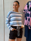 STRIPE HAILEY DRAWSTRING
