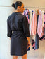 SUNSET DRESS -BLACK