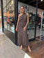 JARRAH MAXI DRESS - CHOC VANILLA