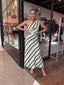 JARRAH MAXI DRESS - AUTUMN STRIPE