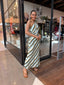 JARRAH MAXI DRESS - AUTUMN STRIPE