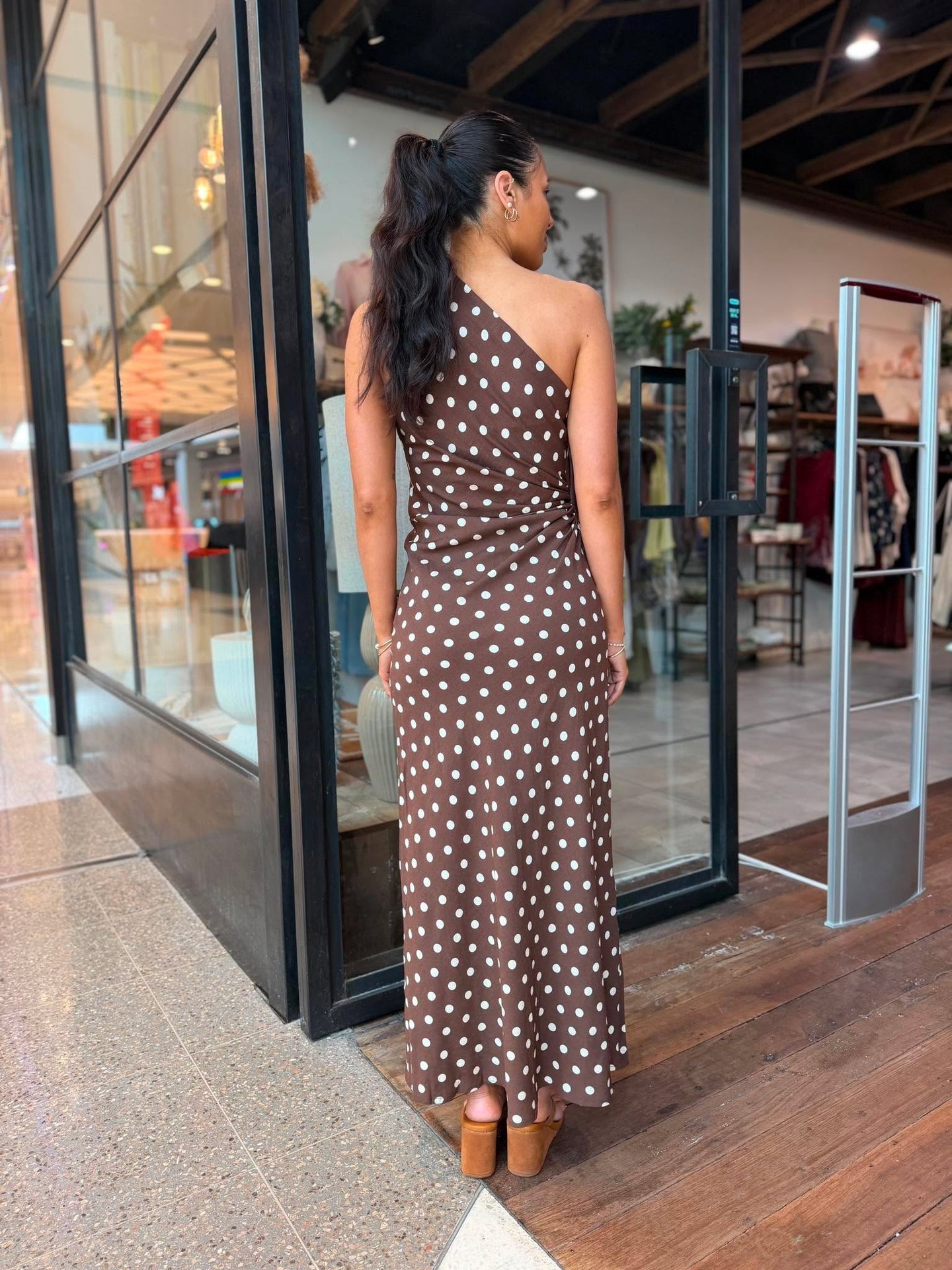 JARRAH MAXI DRESS - CHOC VANILLA