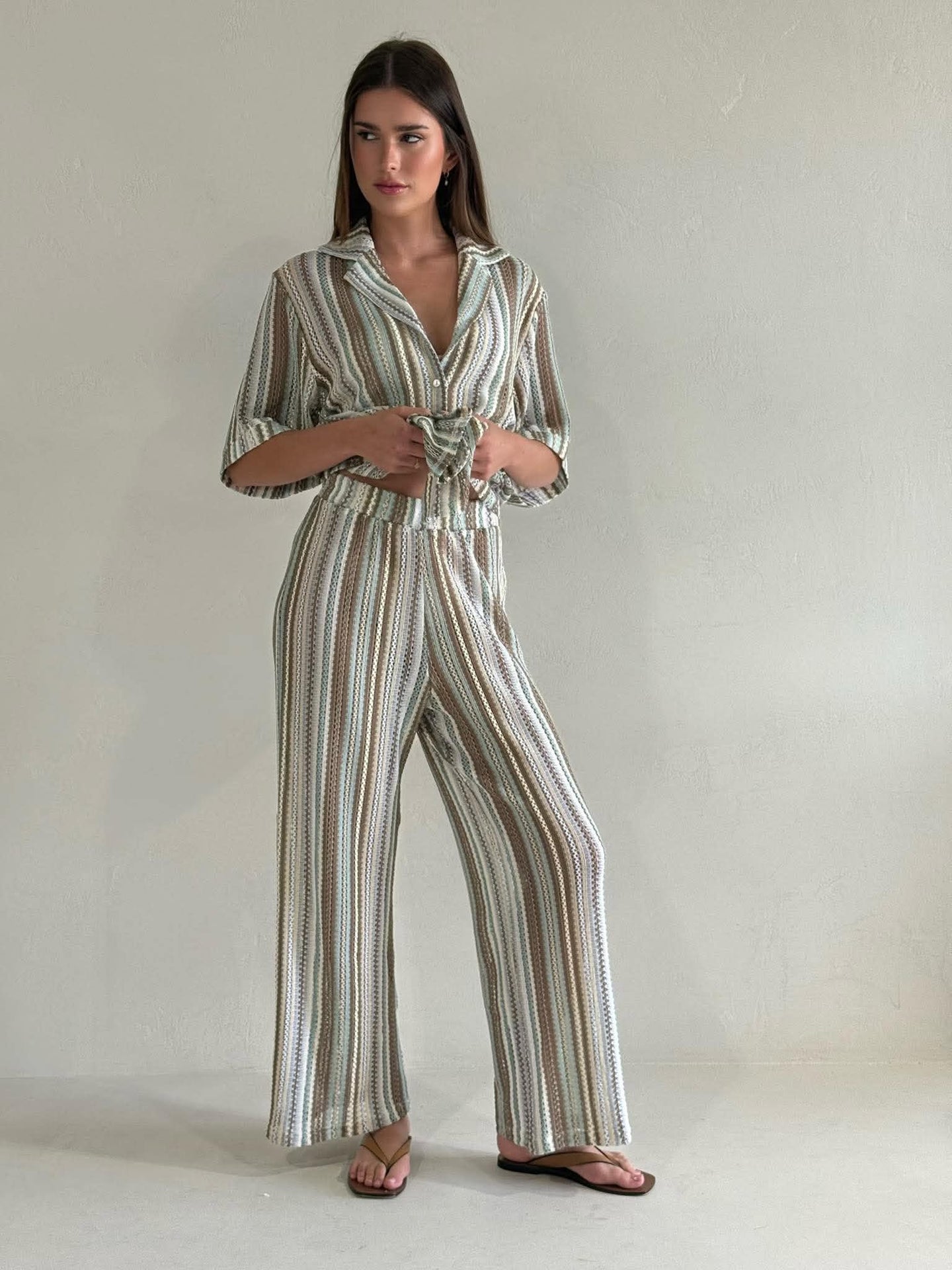 ISOLA SET- TROPIC STRIPE