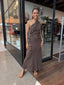 JARRAH MAXI DRESS - CHOC VANILLA