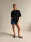 ZION LACE TOP- BLACK