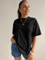 ZION LACE TOP- BLACK