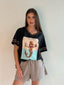 LOVE OF VINO TEE- BLACK