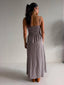 LONDON CHECK MIDI DRESS
