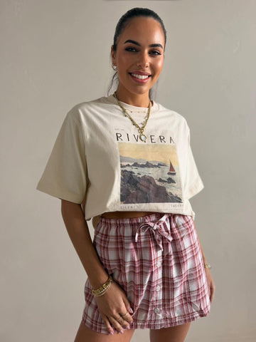 CHELSEA CHECK SKORT