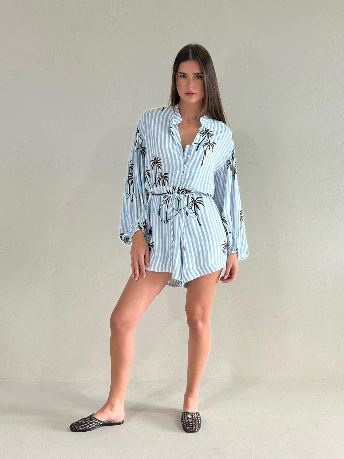 ZARA STRIPE PLAYSUIT