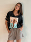 LOVE OF VINO TEE- BLACK