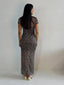 LIDIA DRESS- CHOC
