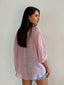 JEMMA LINEN BLOUSE - MUSK ROSE