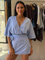 KIKI PLAYSUIT -BLUE MIST