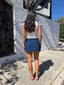 CALLIE KNIT TOP- VINTAGE WHITE