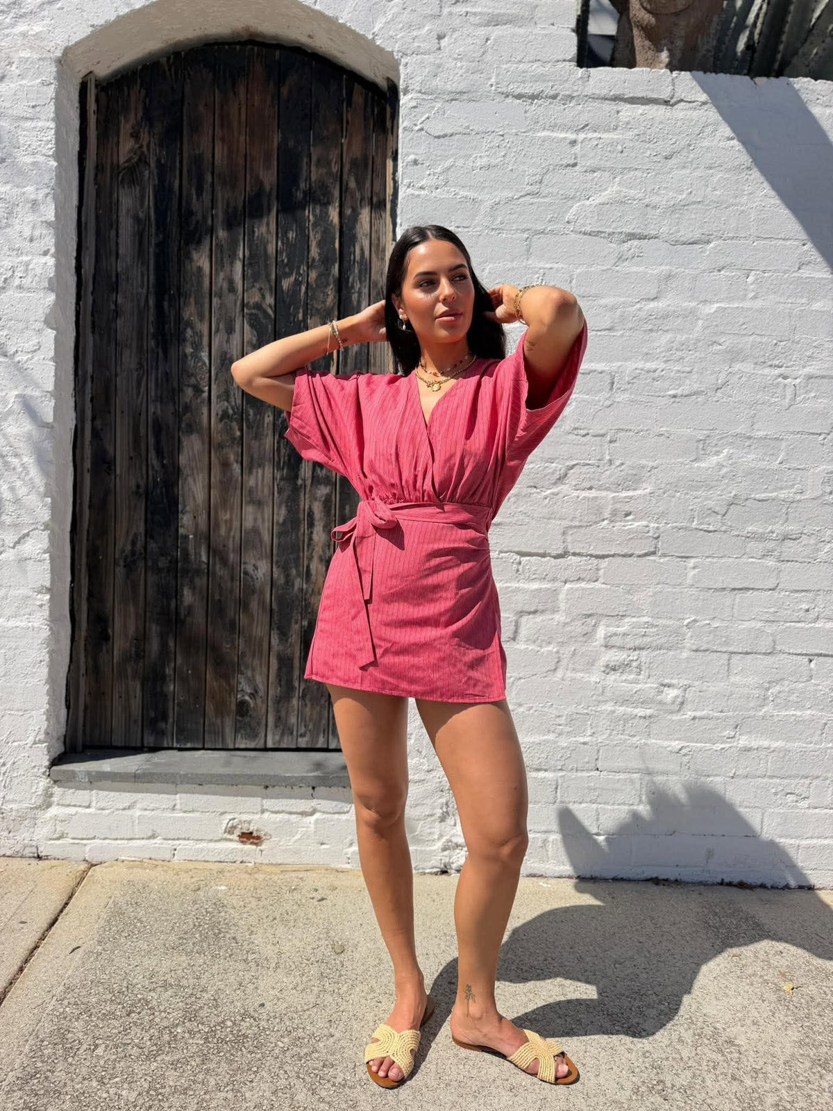 KIKI PLAYSUIT- WATERMELON