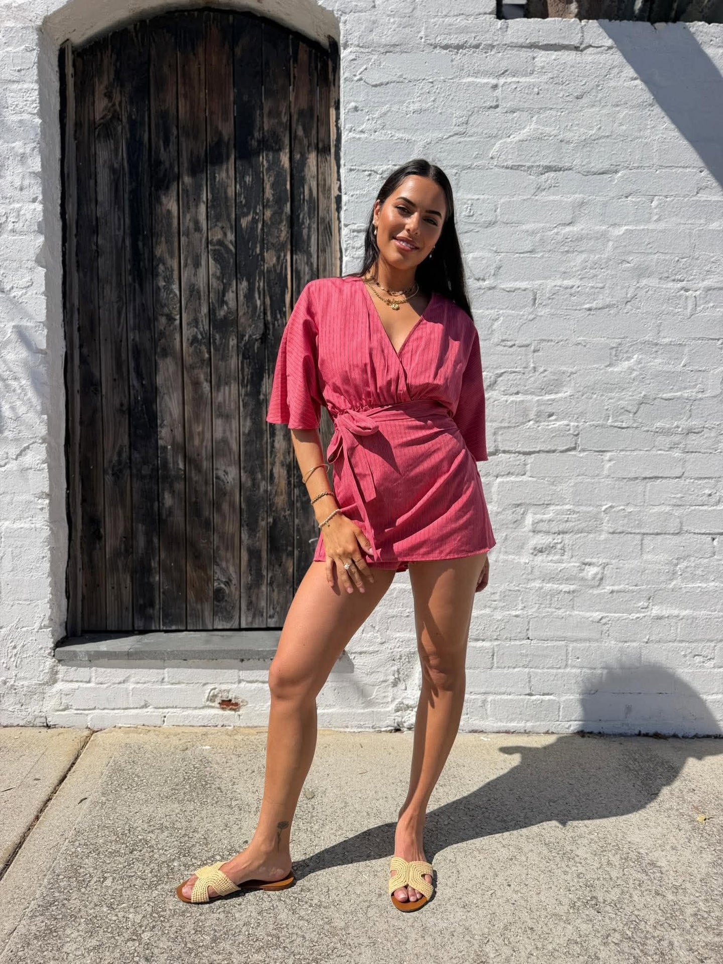 KIKI PLAYSUIT- WATERMELON