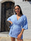 KIKI PLAYSUIT -BLUE MIST