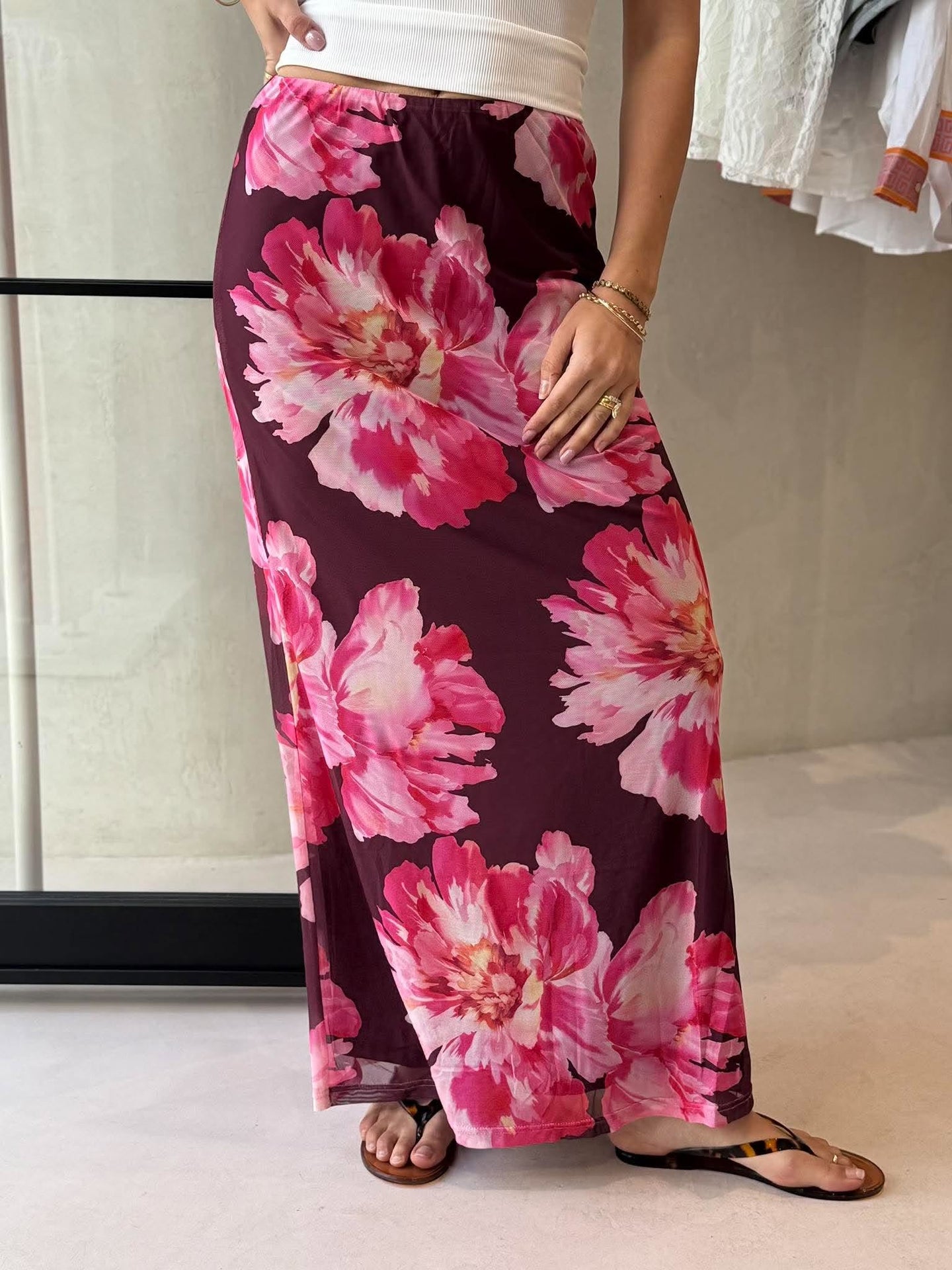 FLORAL FIELDS SKIRT