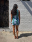 SWEET STRIPE SHORT SET