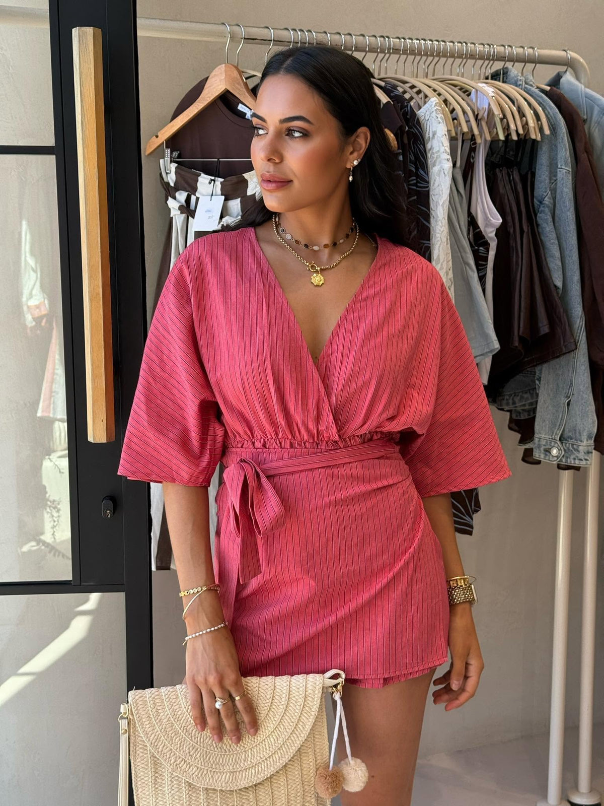 KIKI PLAYSUIT- WATERMELON